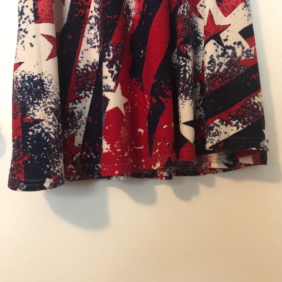 4th of July Red, White & Blue Sundress, Size L - Picture 9 of 15